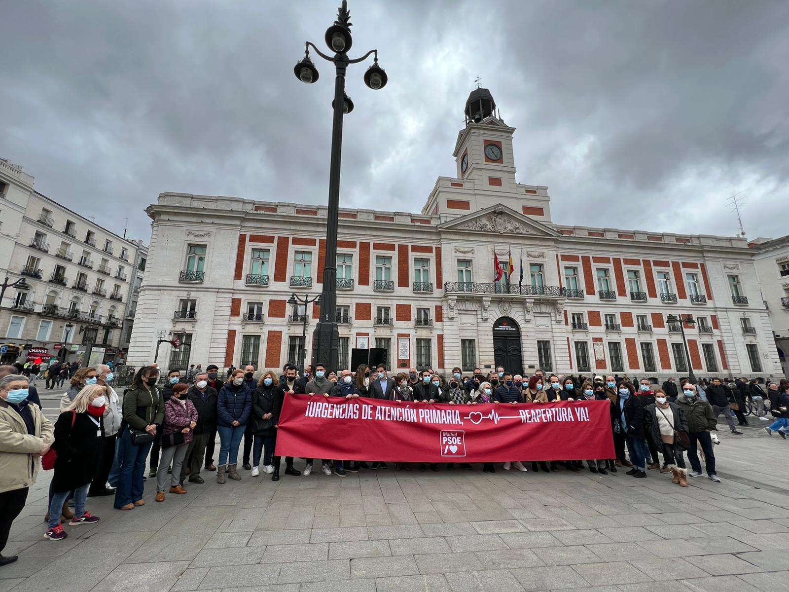 PSOE Madrid reapertura SUAP (2)